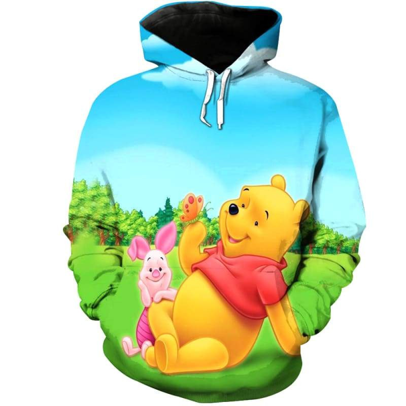 Pooh Hoodie & Zip Hoodie