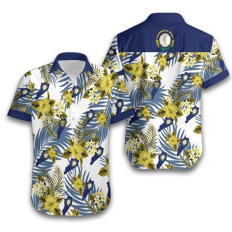 Hawaii Aloha Shirts Kentucky Proud Hawaii Shirt For Hawaii Ha233