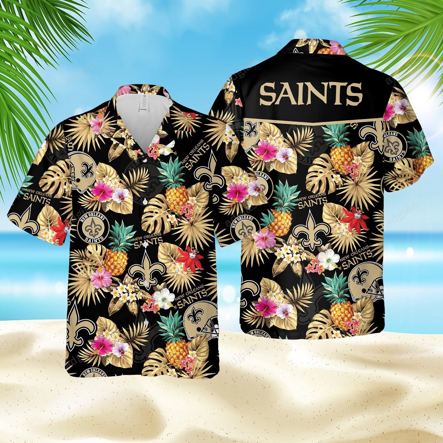 Nos Sport Fans Hawaiian Style Shirt Ha57528