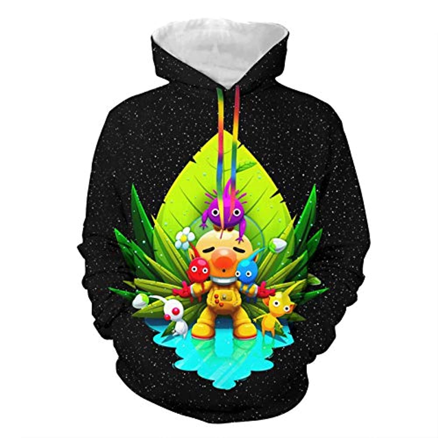 Pikmin Hoodies – Unisex 3D Print Hooded Sweatshirt Pullover Hoody