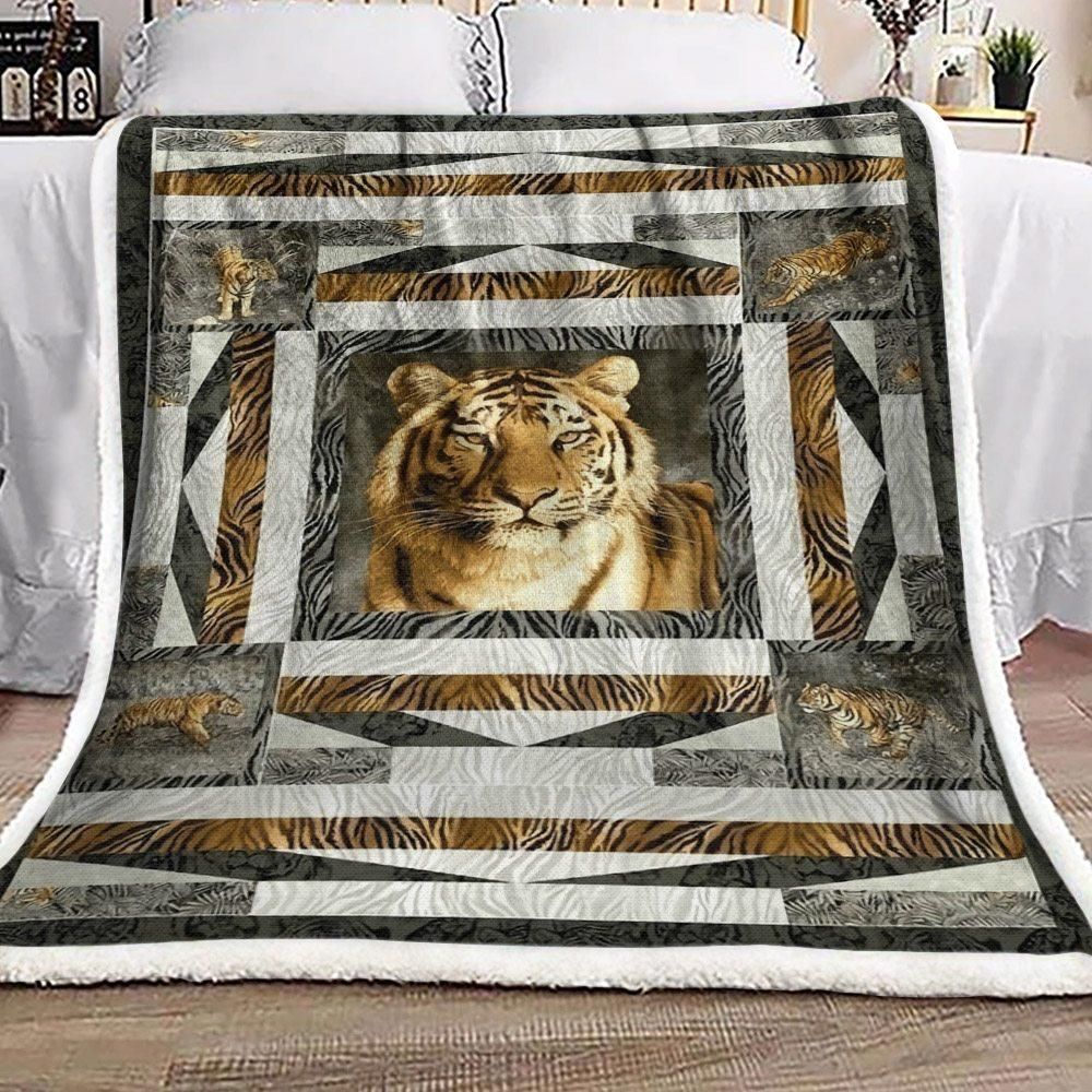 Tiger Nt0510274F Sherpa Fleece Blanket