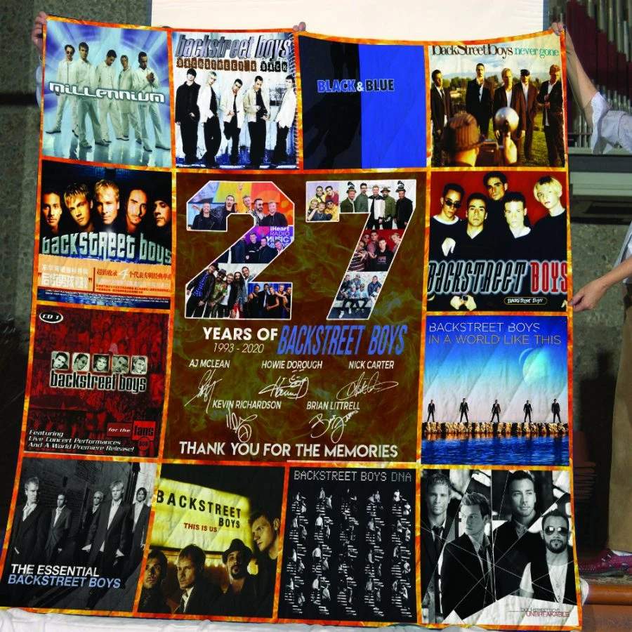 Backstreet Boys Quilt Blanket