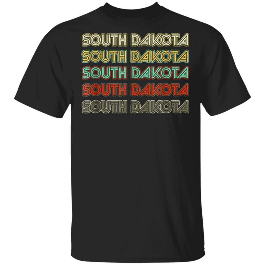 Vintage South Dakota Retro South Dakota T-Shirt