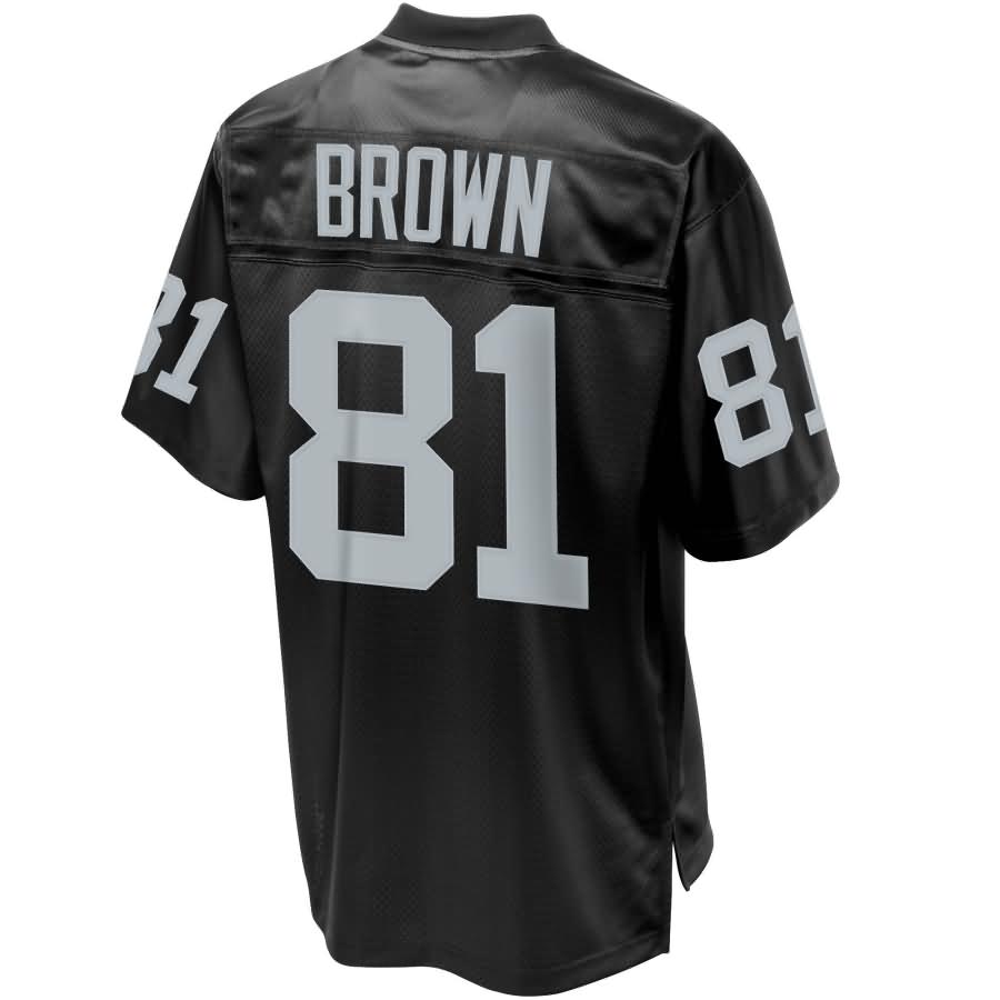 Tim Brown Oakland Raiders NFL Pro Line Retired Player Jersey – Black