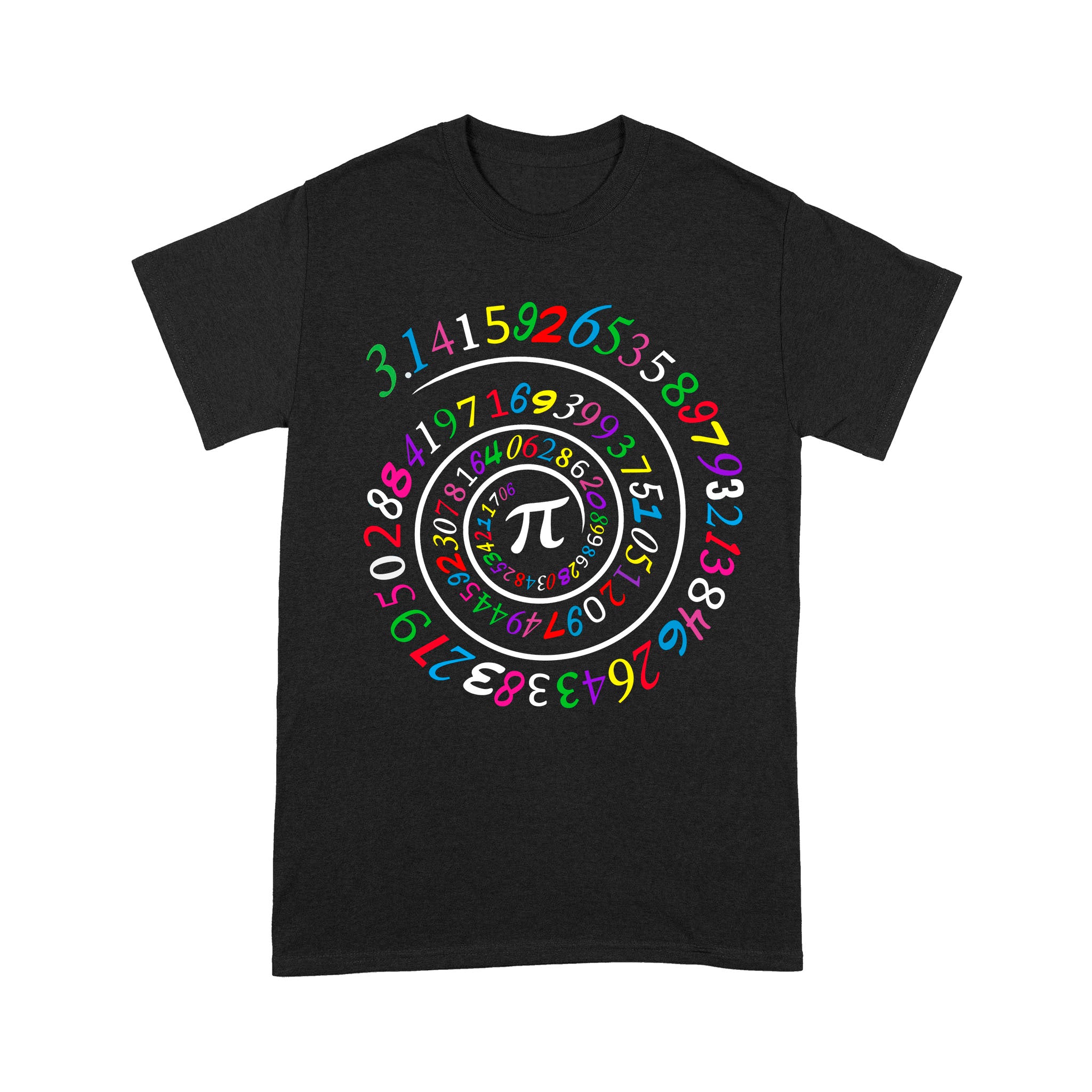 Ff Standard T-Shirt – Pi Colorful Love Math Gift