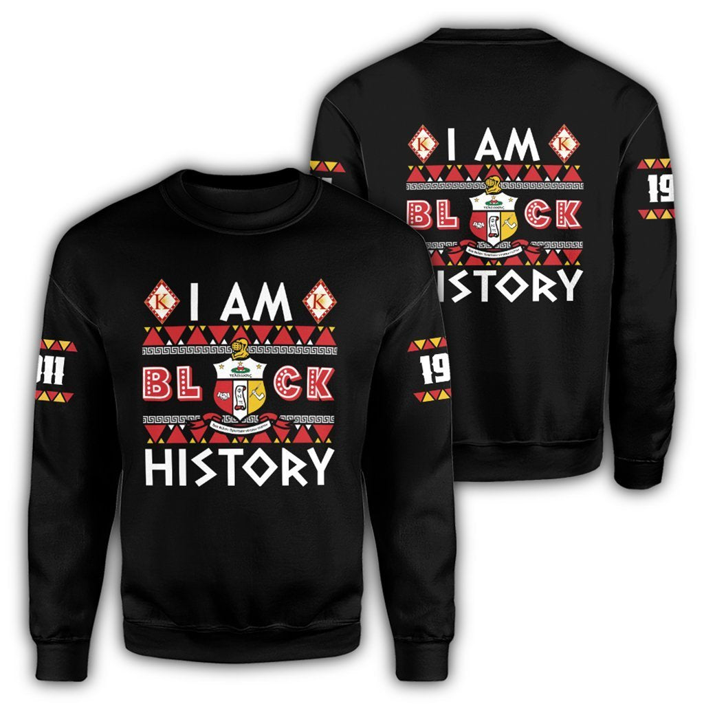 Greek Life Sweatshirt – I Am Black History Kappa Alpha Psi Sweatshirt