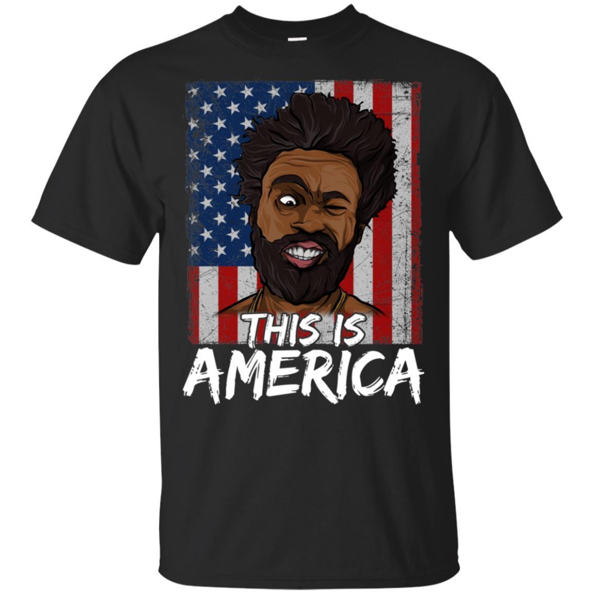 This Is America T-Shirt For Pro Black Women Men African American Pride