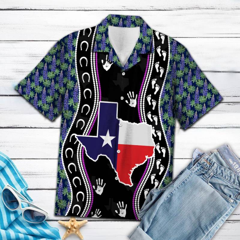 Texas Bluebonnet Awesome Hawaii Shirt Ha87131