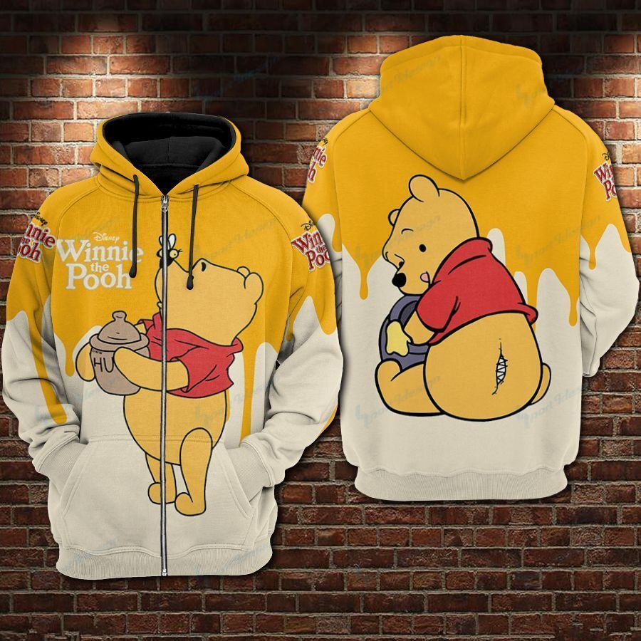 Winnie the Pooh Jogger/ Hoodie 02 – Delishirt Store