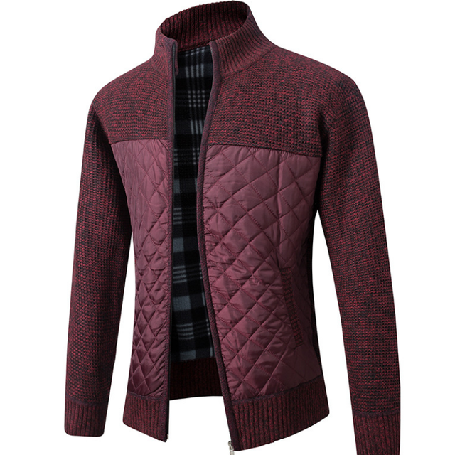 Autumn Winter Men’s Sweaters Coat Patchwork Fashion Sweater Jackets Men Cardigan Thick Coat blusa de frio masculino MY510 alx