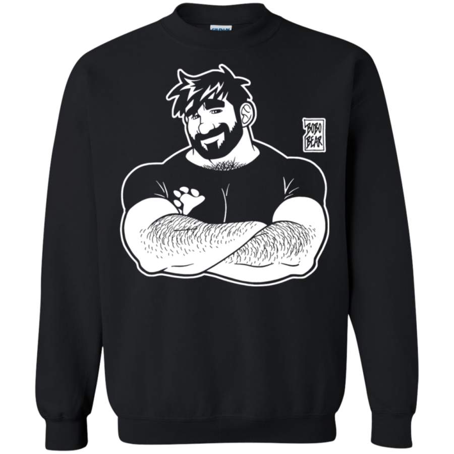 AGR ADAM LIKES CROSSING ARMS – LINEART Crewneck Pullover Sweatshirt