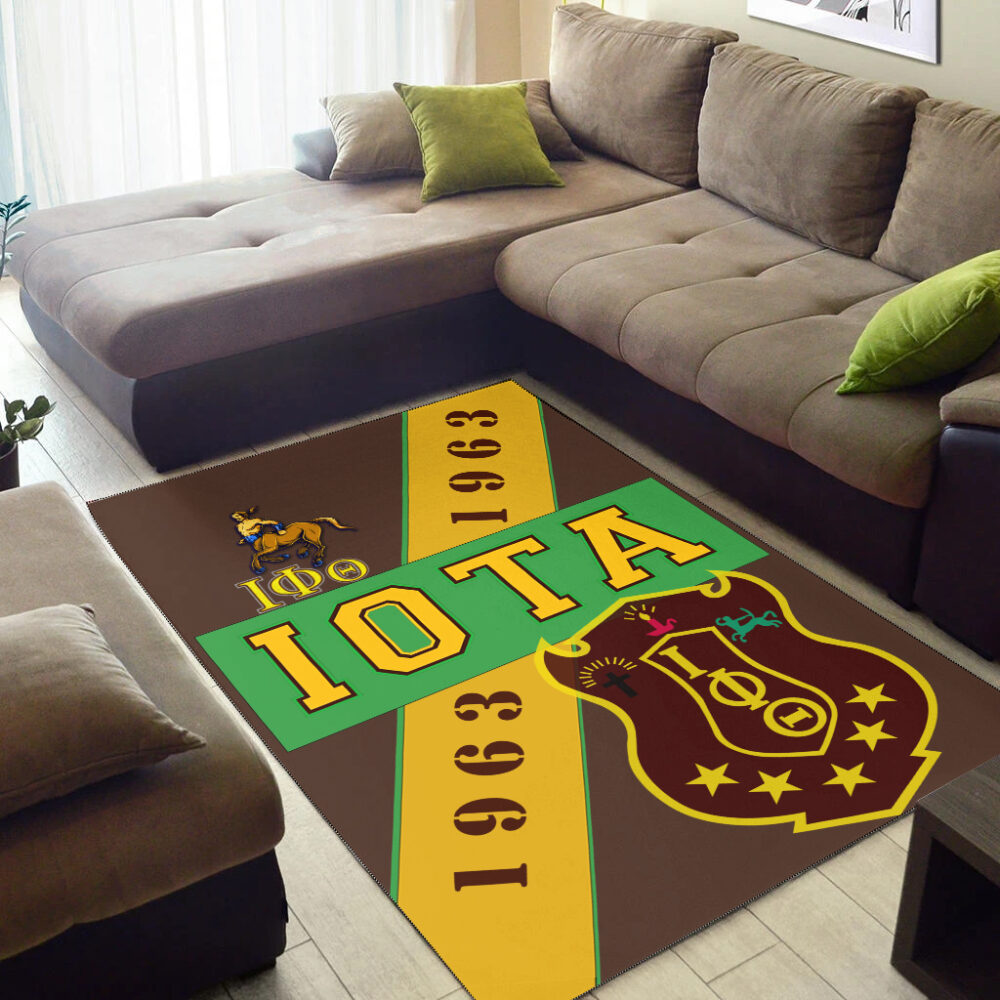 Iota Phi Theta Area Rug – Fraternity Blood In My Dna Area Rug