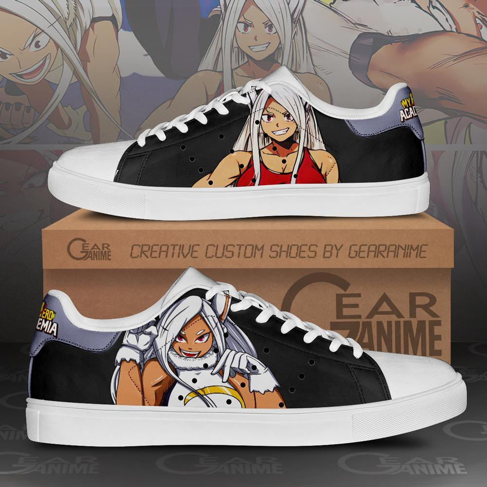 Mirko Rabbit Skate Shoes My Hero Academia Custom Anime Shoes Pn10