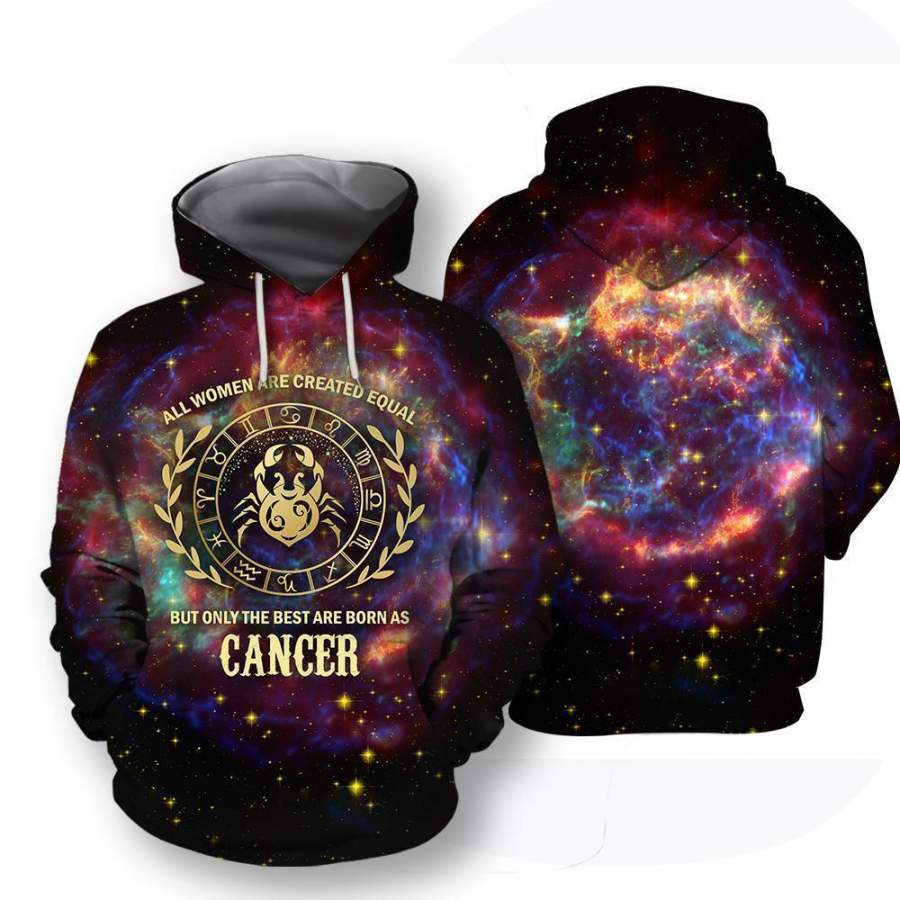 All Over Printed Cancer Horoscope Hoodie