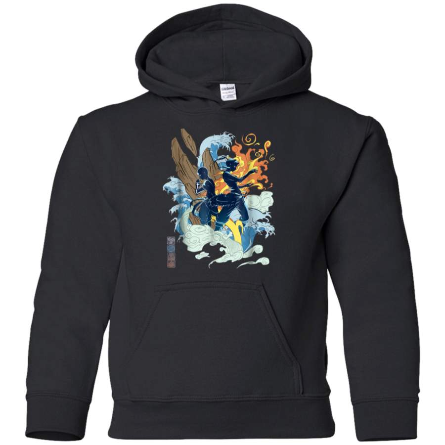 AGR Avatar The Last Airbender Aang And Korra Shirt youth hoodie