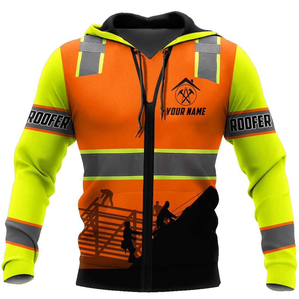 Roofer Man – Custom Name Unisex Shirts