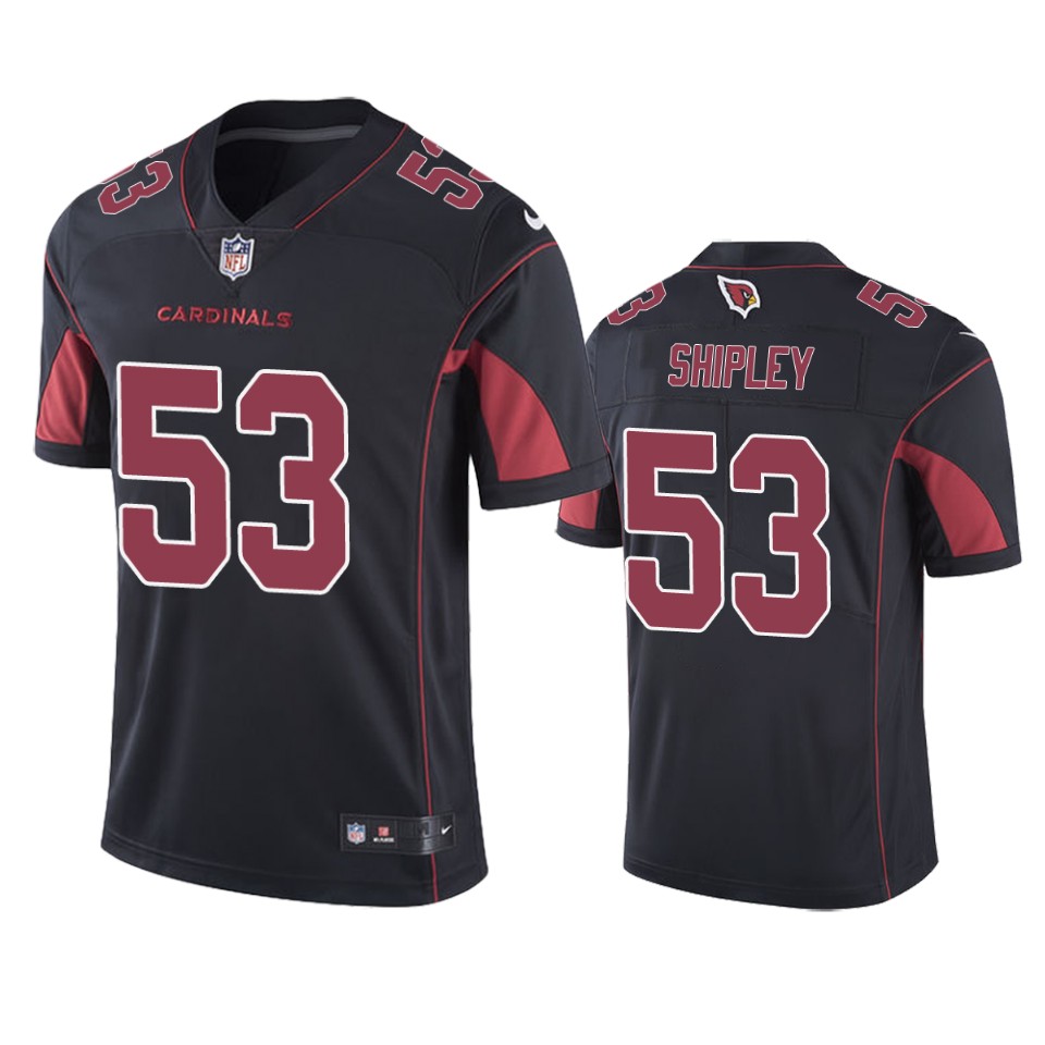 Arizona Cardinals A. Q. Shipley Black Color Rush Legend Jersey