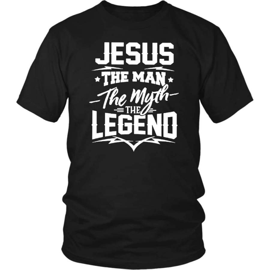 Jesus the man the myth the legend christian t-shirt | Jesus shirts