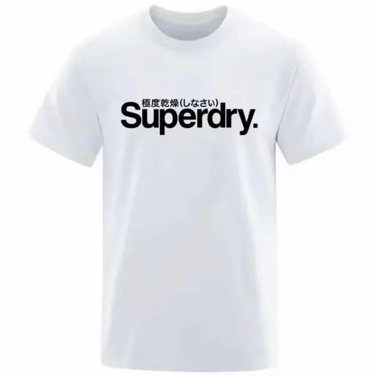 Superdry Ultimate Dry Retro Unisex T-Shirt, Summer Cotton Round Neck, Comfortable Loose Fit Casual Tee for Men & Women