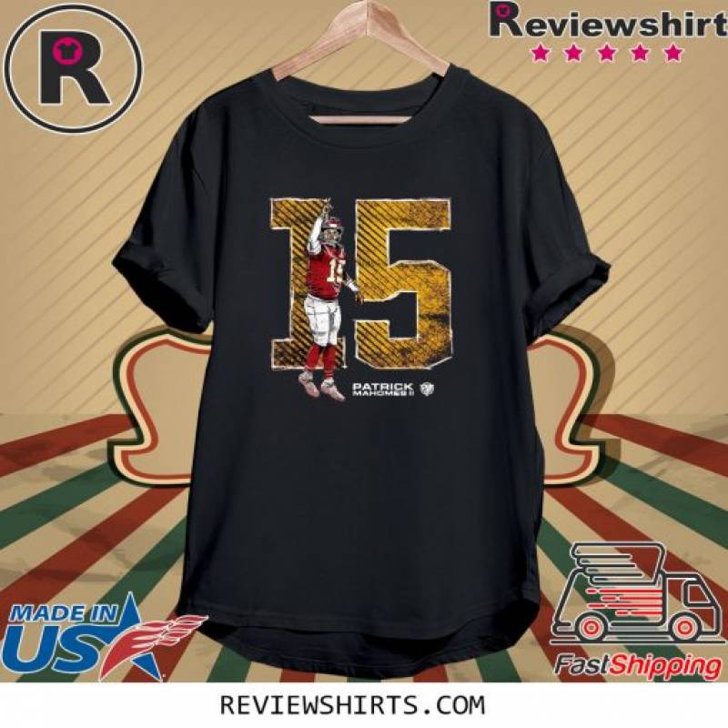 PATRICK MAHOMES 15 KANSAS CITY TEE SHIRT