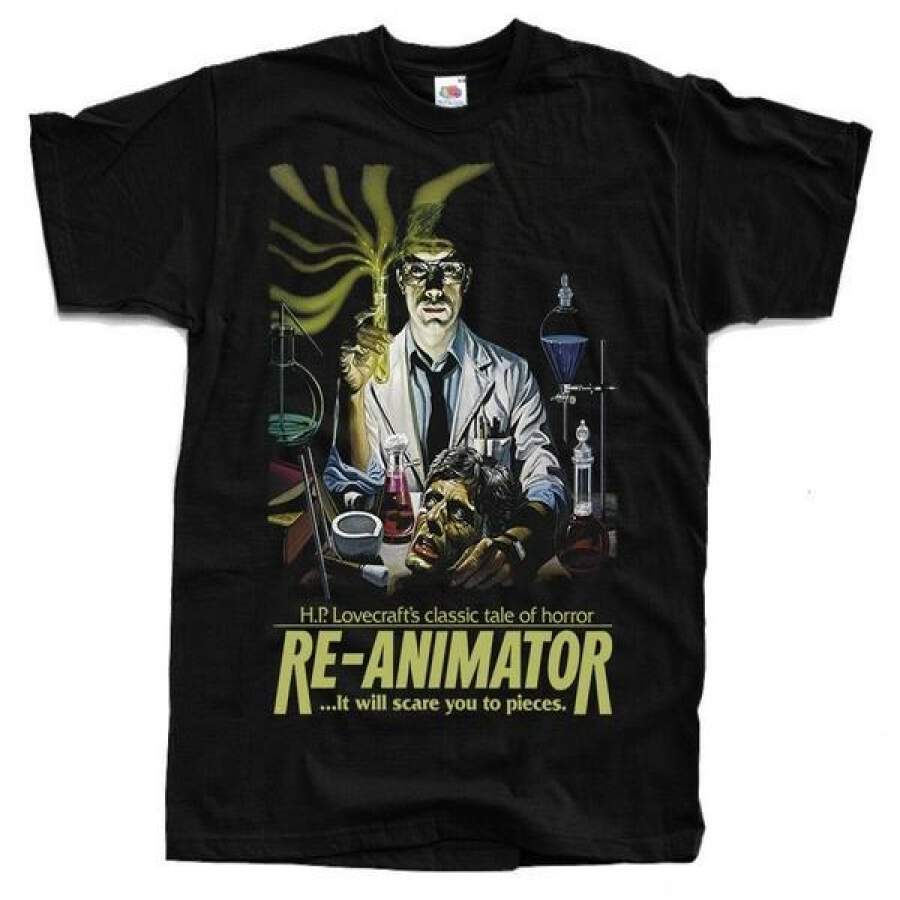 Re-animator V4, S.gordon, Movie Poster 1985, T-shirt