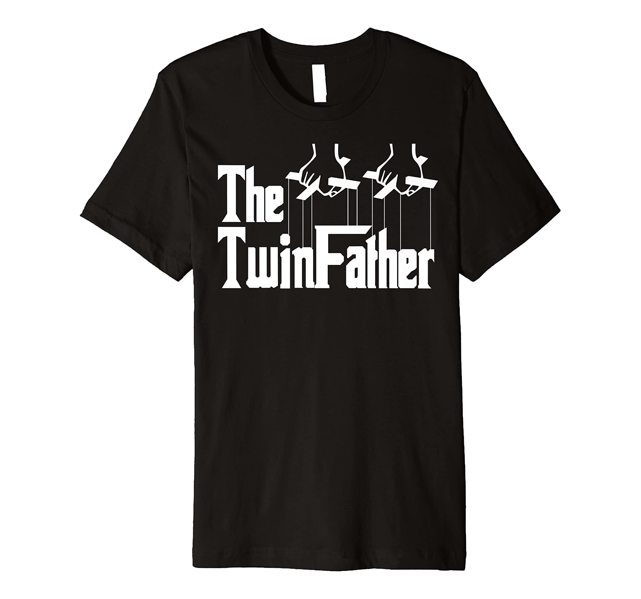 The TwinFather funny father of twins funny dad fathers day Premium T-Shirt