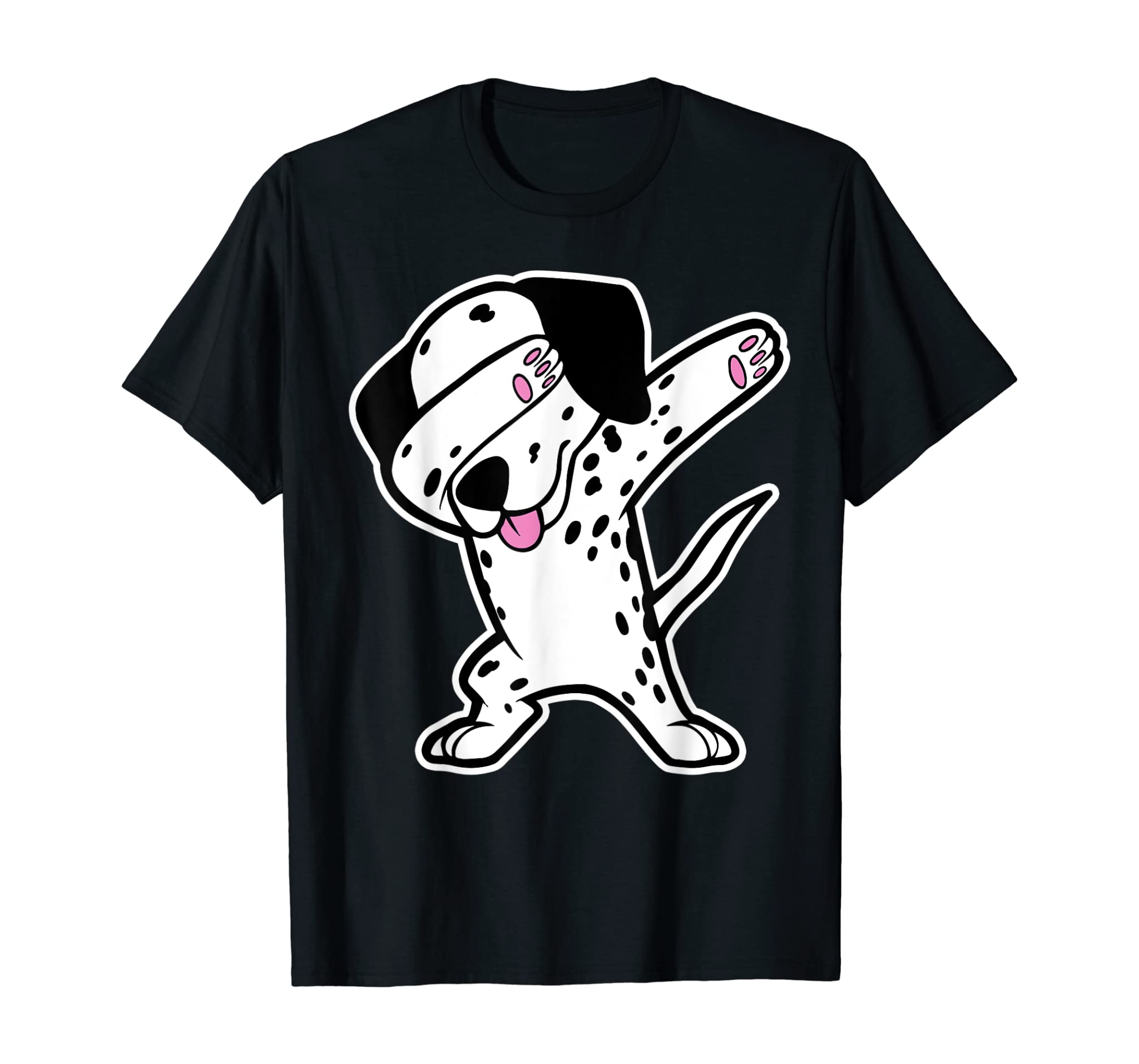 Dalmatian Dabbing Tshirt Funny Dalmation Dab Dog Dance Shirt