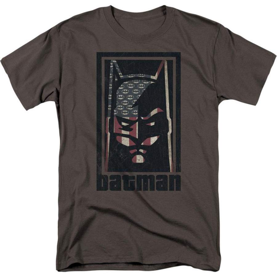 American Batman Adult T-shirt