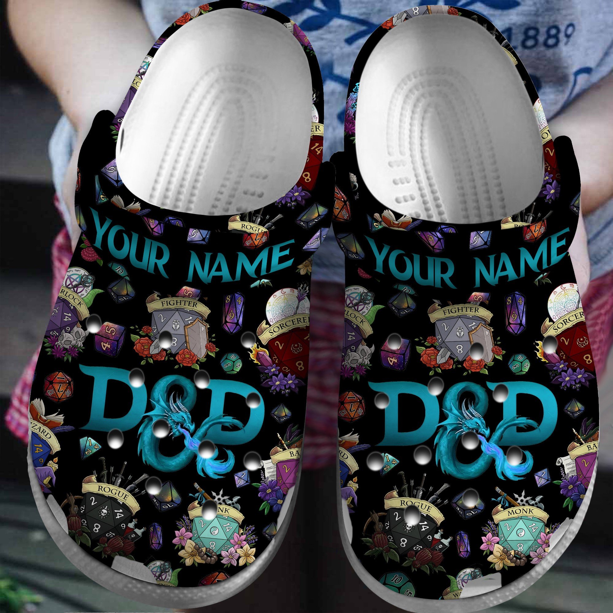 D&Ampd Dungeons &Amp Dragons Movie Game Crocss Clogs For Men Women And Kid T1Hrnlbv