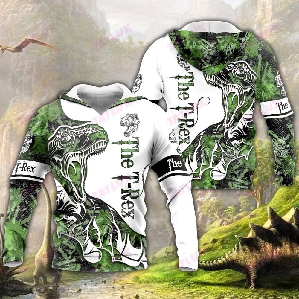 Wild Animal Face T-Rex 3D All Over Printed Shirt, Sweatshirt, Hoodie, Bomber Jacket Size S – 5Xl