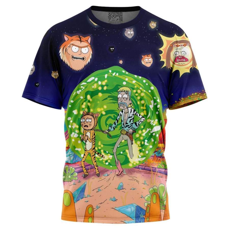 Trippy Morty Joe Exotic Tiger King T-Shirt