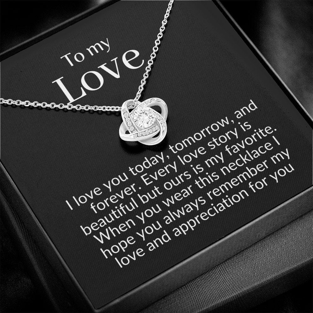 To My Wife Necklace, Meaningful Necklace For Wife, One And Only Necklace, Sweetheart Necklace, My Soulmate Necklace, My Other Half Necklace