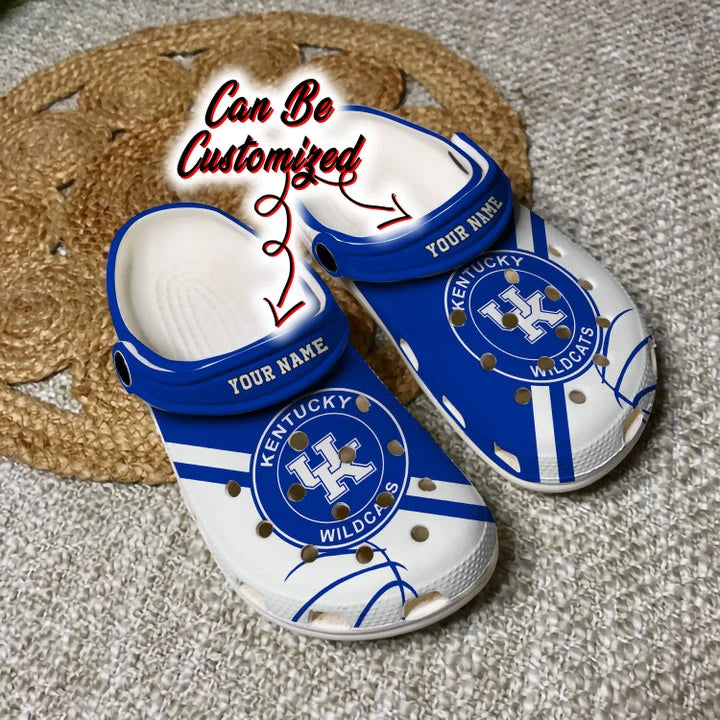 Custom Crocss – Kentucky Wildcats University Sports Basketball Clog Shoes