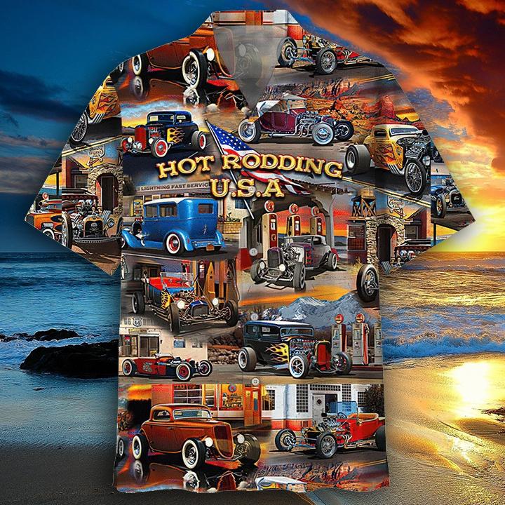 Hot Rodding Hawaii Shirt For Men Women Adult Ha47953