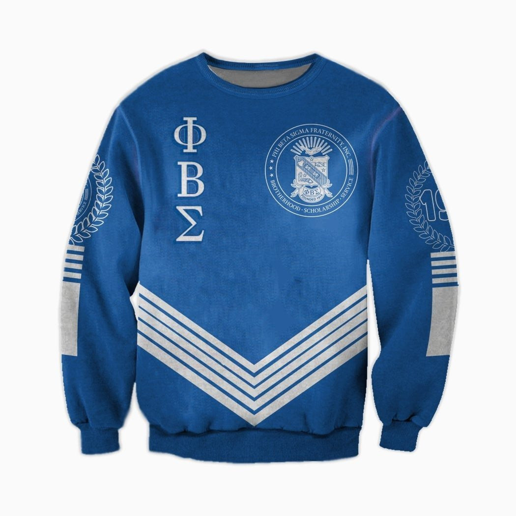 Fraternity Sweatshirt – Crewneck Sweatshirt Unique Phi Beta Sigma