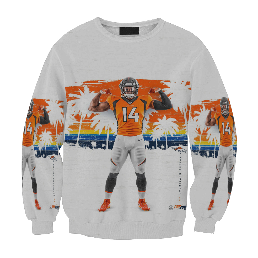 Denver Broncos Courtland Sutton2 Gift For Fan 3D Full Printing Sweatshirt