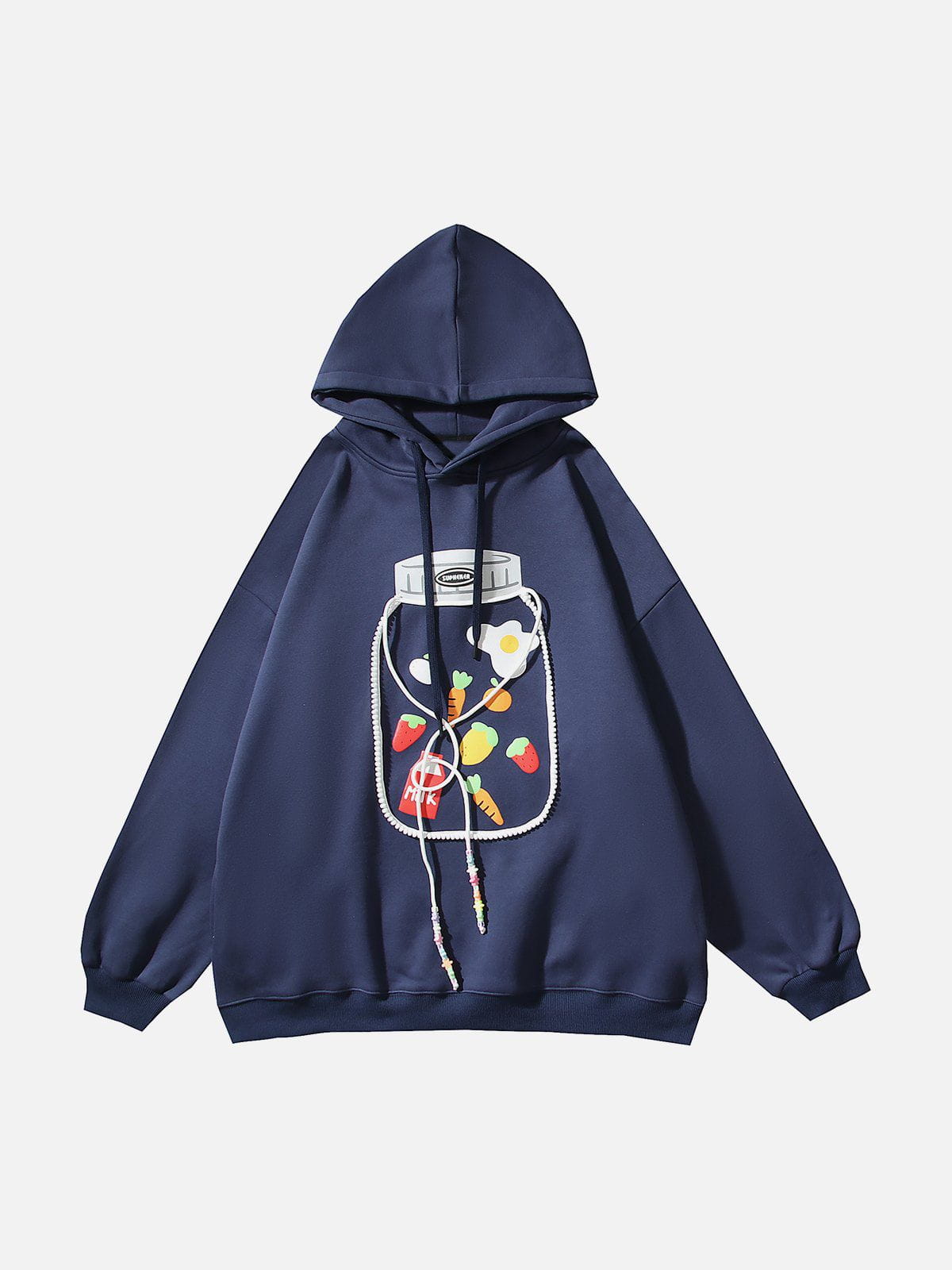 Talishko™ – Jars Of Fruit Prints Hoodie