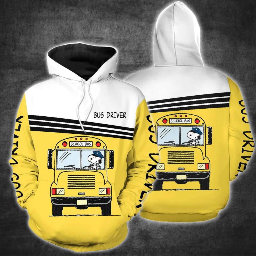 School Bus Hoodie 3D MP844