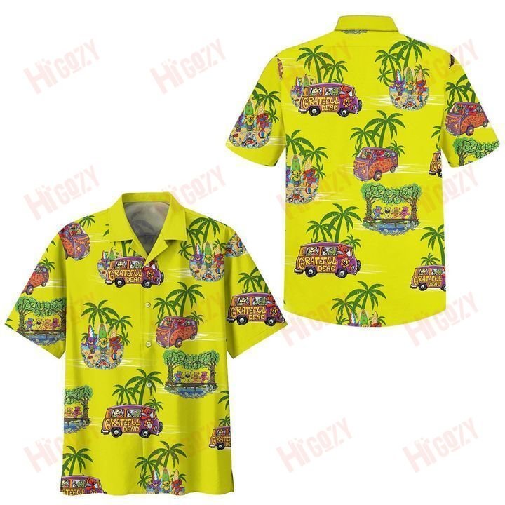 Grateful Dead Bus Bear Hawaii Shirt Ha77880