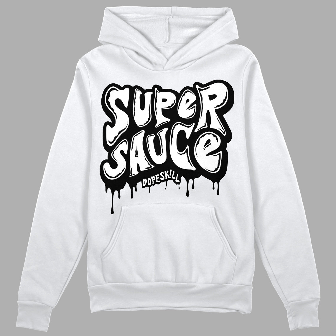 Dunk Low Panda White Black Dopeskill Hoodie Sweatshirt Super Sauce Graphic