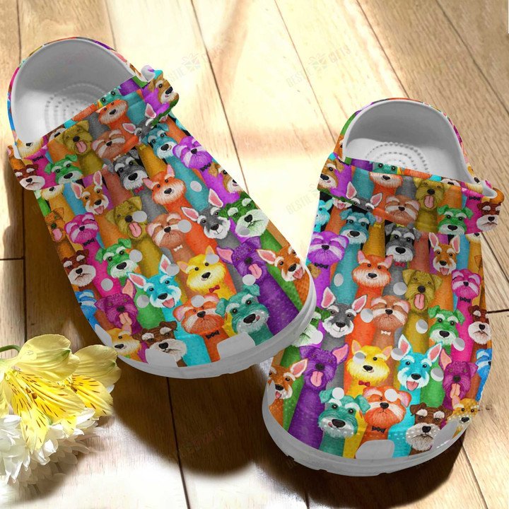 Love Schnauzer Crocs Classic Clogs Shoes