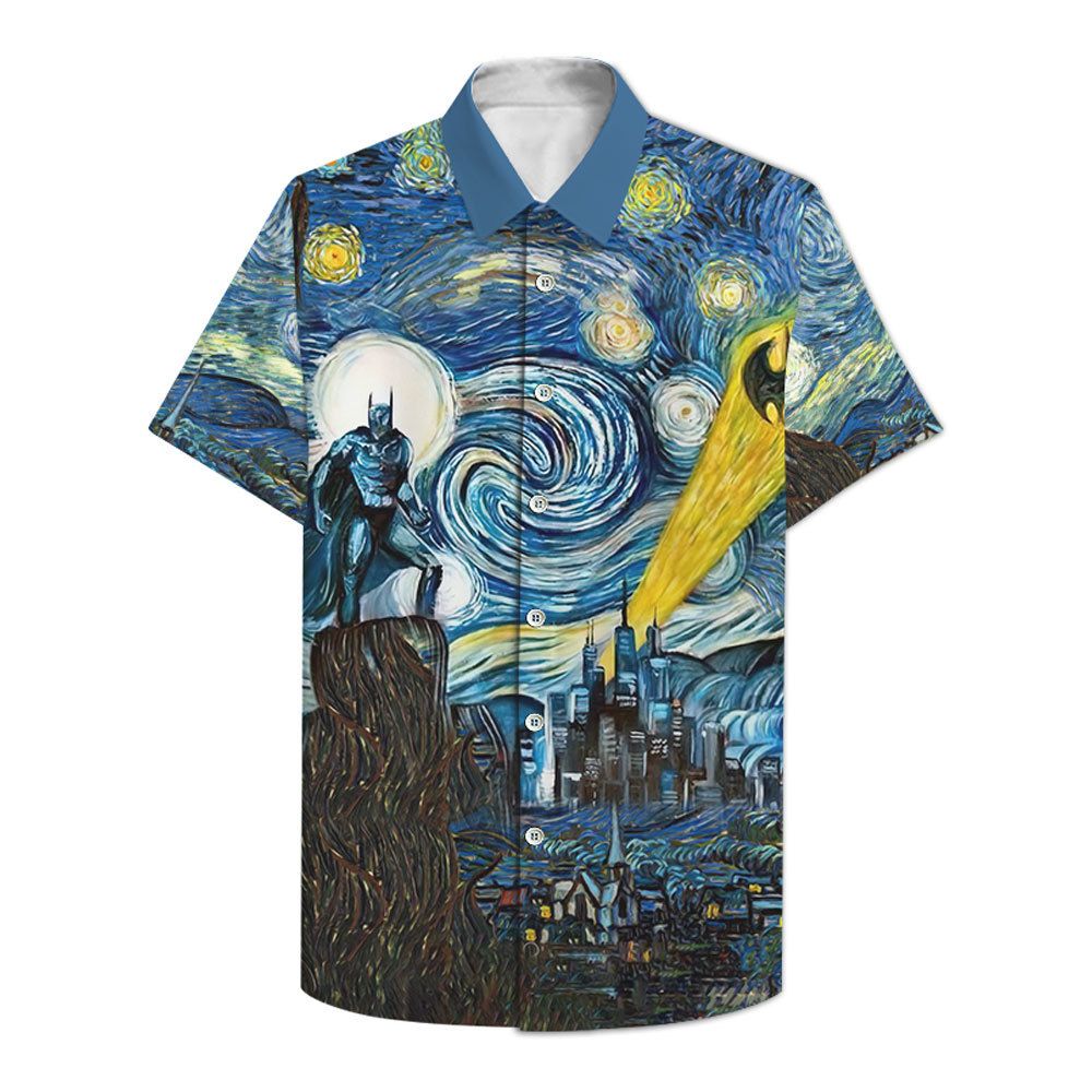 Bm Starry Night Hawaii Shirt Ha38072