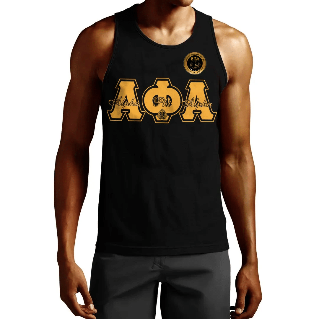 Wonderprint Tank Top Alpha Phi Alpha Eta “The Jewel” Chapter Tank Top