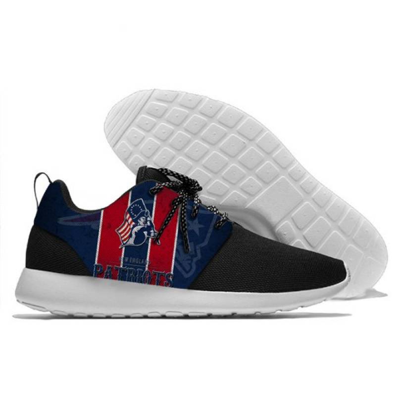 Mens And Womens New England Patriots Lightweight Sneakers, Patriots Running Shoes #5