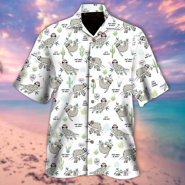 Hurry Be Happy Hawaii Shirt For Men And Women Ha86166