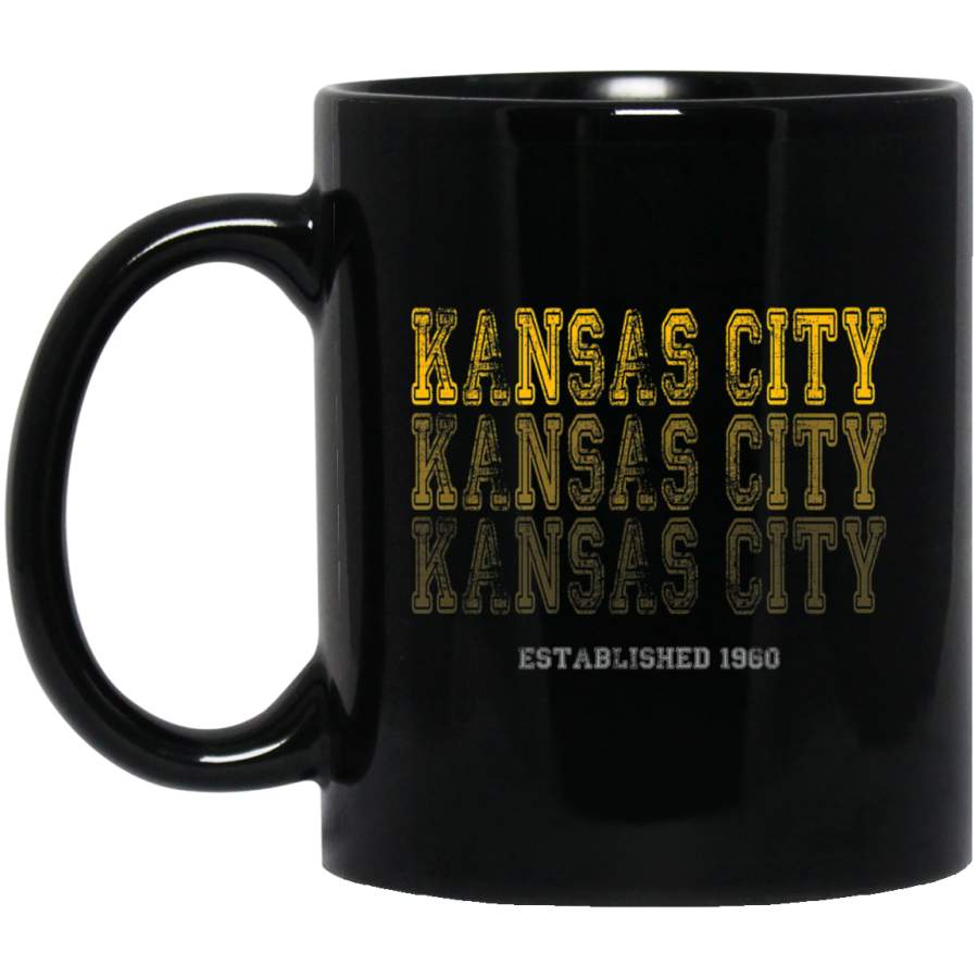 KC Kansas City Fan 2020 Vintage Football Mug