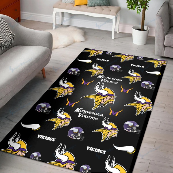 Minnesota Vikings Premium Rectangle Rug 13