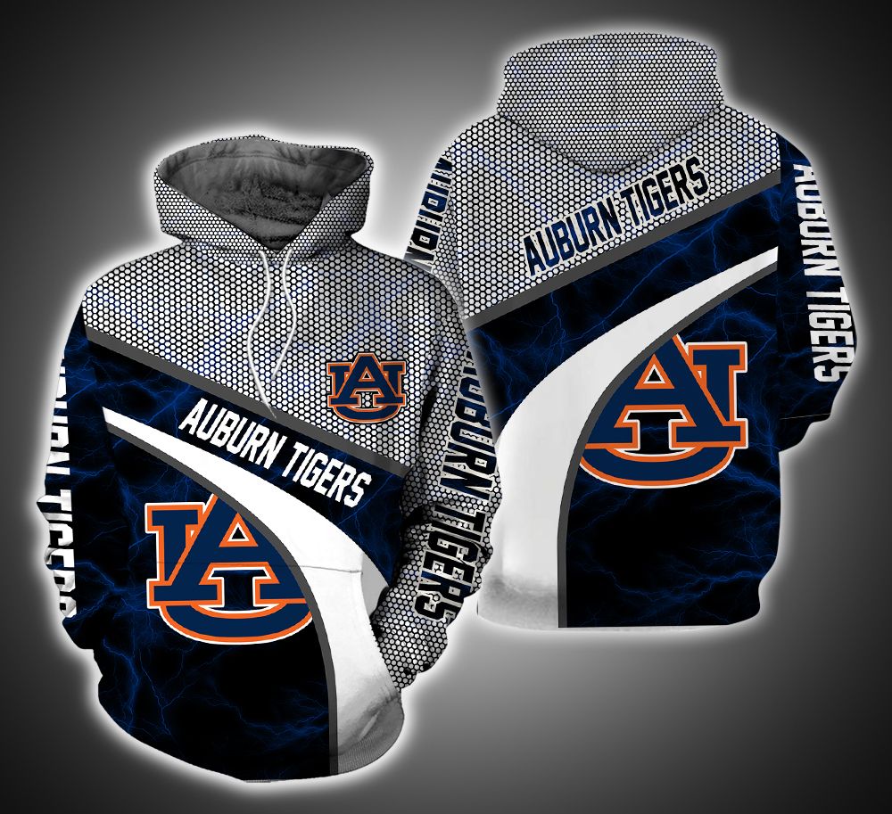 Auburn Tigers Armor Ver.2 3D Print Hoodie