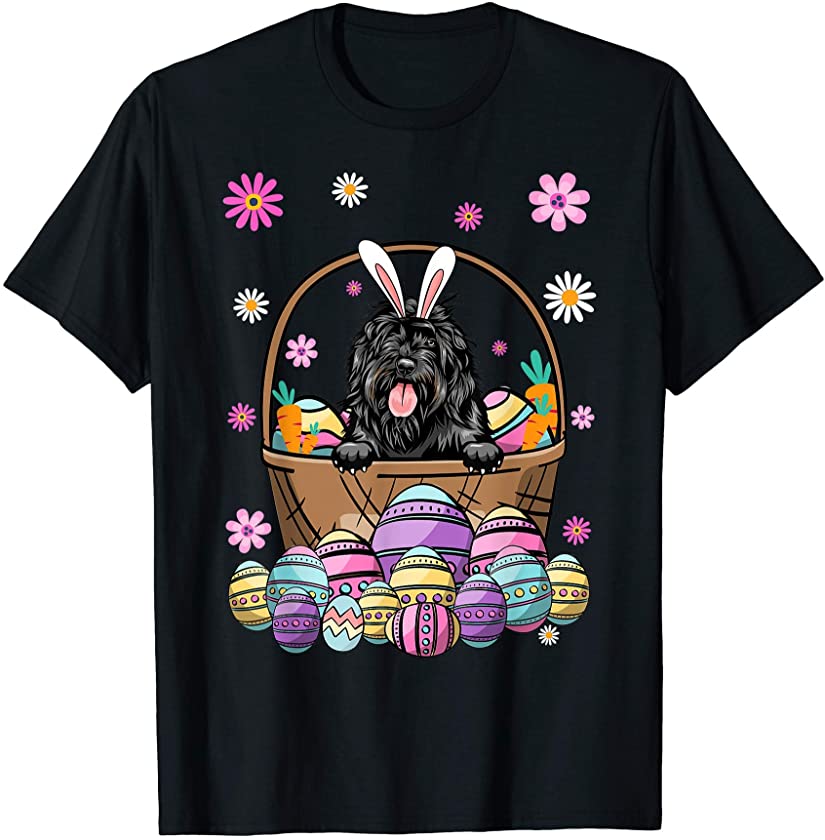 Bunny Portuguese Water Dog Happy Easter Day Lover Egg Hunt T-Shirt