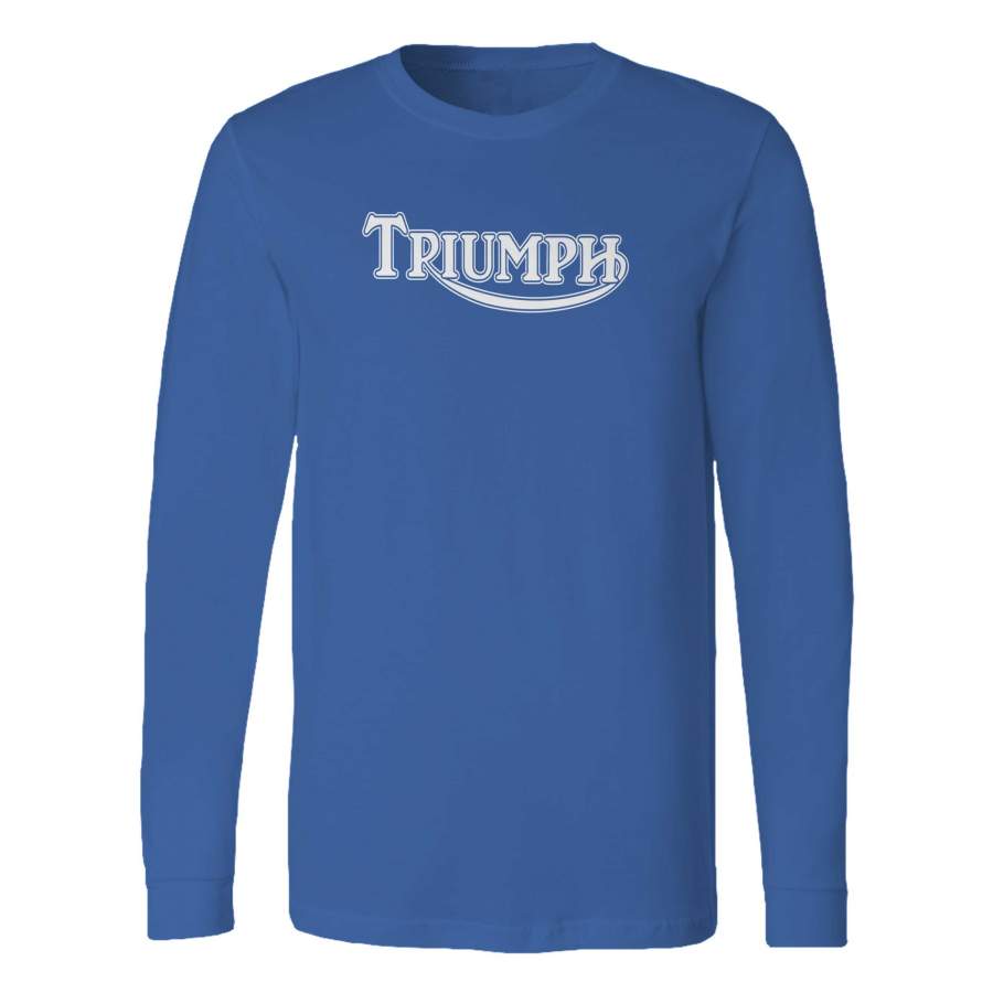Triumph Logo Long Sleeve T Shirt Redditprint Store 